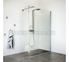 Душевой уголок Roltechnik Walk in Line C/900, 90 х 202,6 см, стекло прозрачное