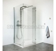 Душевой уголок Roltechnik Walk in Line D, 150 х 202,6 см, стекло прозрачное