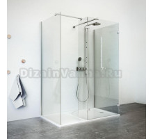 Душевой уголок Roltechnik Walk in Line E, 150 х 90 х 202,6 см, стекло прозрачное