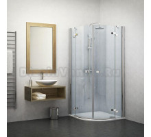 Душевой уголок Roltechnik Elegant Line, 100 х 100 см, стекло прозрачное