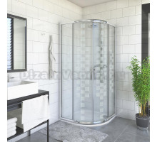 Душевой уголок Roltechnik Proxima Line, 90.5 х 90.5 см, стекло узорчатое
