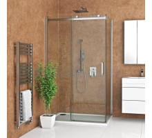 Душевой уголок Roltechnik Ambient Line, 140 х 90 см, стекло прозрачное