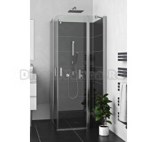 Душевой уголок Roltechnik Lega Lift Line, 80 х 90 см, двустворчатый, с неподвижным элементом