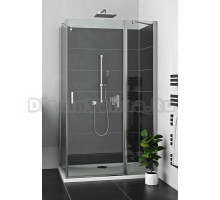 Душевой уголок Roltechnik Lega Lift Line, 100 х 90 см, одностворчатый, с неподвижным элементом