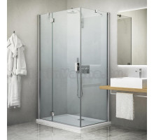 Душевой уголок Roltechnik Hitech Line 100 х 90 см, стекло прозрачное