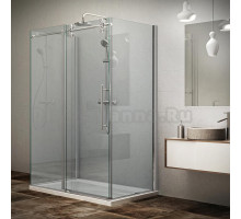 Душевой уголок Roltechnik Kinedoor Line 130 х 100 см отдельностоящий, стекло прозрачное