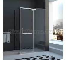 Душевой уголок Veconi Rovigo RV-19, RV19-10080PR-01-19C1, 100 x 80 x 195 см, профиль хром, стекла прозрачные