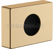 Диспенсер для гигиенических пакетов Hansgrohe AddStoris 41773140 шлифованная бронза