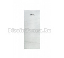Панель для смесителя Axor MyEdition 47909000, 20 см, белый мрамор