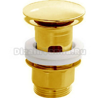 Донный клапан Cisal, ZA00162024, цвет золото