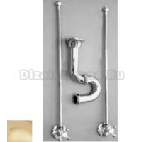 Вентили с трубками (2шт.) м сифоном Devon&Devon DUHL162OT