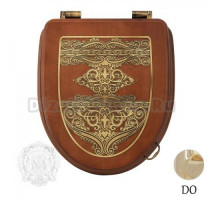 Крышка-сиденье Migliore Milady ML.MLD-26.716.NC.DO с декором "узор"