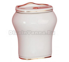 Бачок для унитаза Migliore Milady ML.MLD-25.748.D2 кнопка Белый/декор платина D2