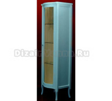 Витрина Migliore Bella ML.BLL-VT451.DB со стеклянной дверцей, нежно-голубой