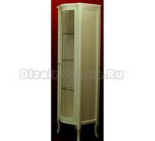 Витрина Migliore Bella ML.BLL-VT451.DV со стеклянной дверцей, нежно-зеленый