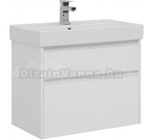 Тумба с раковиной Aquanet Nova Lite 75 2 ящика