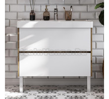 Тумба с раковиной AQUATON Сканди 90 дуб рустикальный