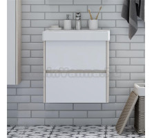 Тумба с раковиной AQUATON Сканди 55 дуб верона