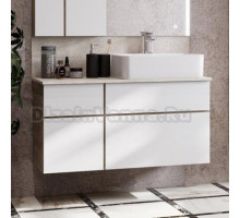 Тумба с раковиной AQUATON Мишель 100 дуб эндгрейн