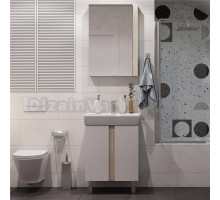 Мебель для ванной AQUATON Кантри 60 белый/дуб верона