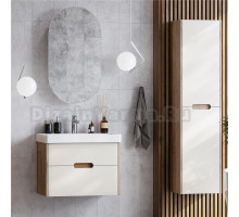 Мебель для ванной AQUATON Оливия 70 бежевый/дуб велл