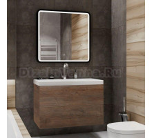 Мебель для ванной Art&Max Verona-Push 80 дуб баррик