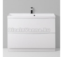 Тумба с раковиной BelBagno Marino 80 bianco lucido, напольная