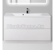 Тумба с раковиной BelBagno Marino 100 bianco lucido, напольная