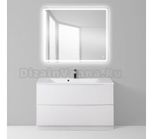 Мебель для ванной BelBagno Marino 100 bianco lucido, напольная