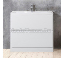 Тумба с раковиной BelBagno Albano 90 напольная, bianco lucido