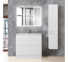 Мебель для ванной BelBagno Albano 100 напольная, bianco lucido