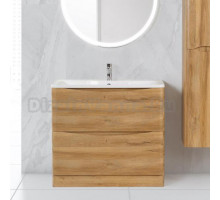 Тумба с раковиной BelBagno Acqua 100 напольная, rovere rustico