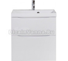 Тумба с раковиной BelBagno Marino H60 bianco lucido