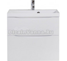 Тумба с раковиной BelBagno Marino H70 bianco lucido