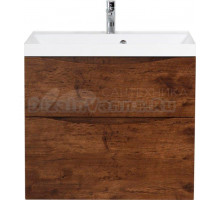 Тумба с раковиной BelBagno Marino H70 rovere moro