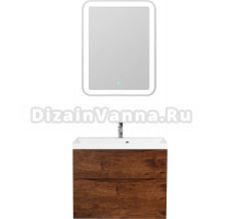 Мебель для ванной BelBagno Marino H80 rovere moro