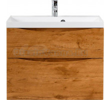 Тумба с раковиной BelBagno Marino H80 rovere nature