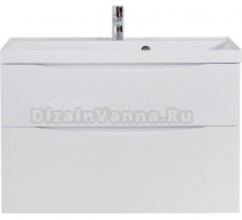 Тумба с раковиной BelBagno Marino H90 bianco lucido