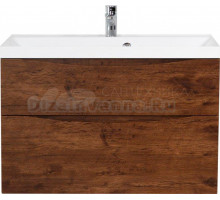 Тумба с раковиной BelBagno Marino H90 rovere moro