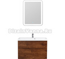 Мебель для ванной BelBagno Marino H90 rovere moro