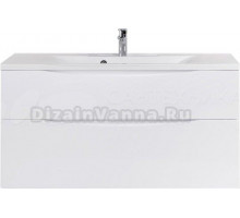 Тумба с раковиной BelBagno Marino H120 bianco lucido