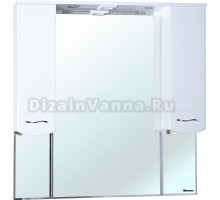 Зеркало-шкаф Bellezza Мари 105 белый