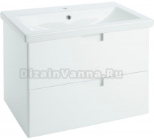 Тумба для комплекта Bellezza Пегас 60 подвесная, белая