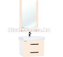 Мебель для ванной Bellezza Рокко 70 подвесная, бежевая