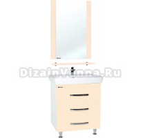 Мебель для ванной Bellezza Рокко 80 напольная, бежевая