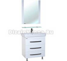 Мебель для ванной Bellezza Рокко 80 напольная, белая