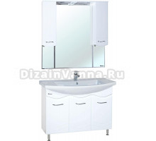 Мебель для ванной Bellezza Мари 105 белая