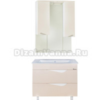 Мебель для ванной Bellezza Эйфория 105 бежевая