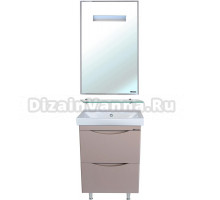 Мебель для ванной Bellezza Санриса 60 напольная, капучино