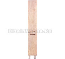 Шкаф-пенал Bellezza Грейс 30 L, напольный, дуб светлый